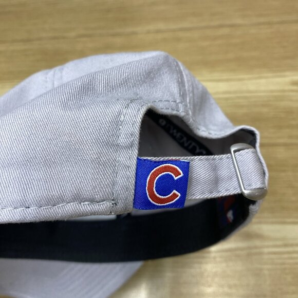 Chicago Cubs New Era Men's Baseball Cap Adjustable C Hat Gray Strap Back - Picture 12 of 14